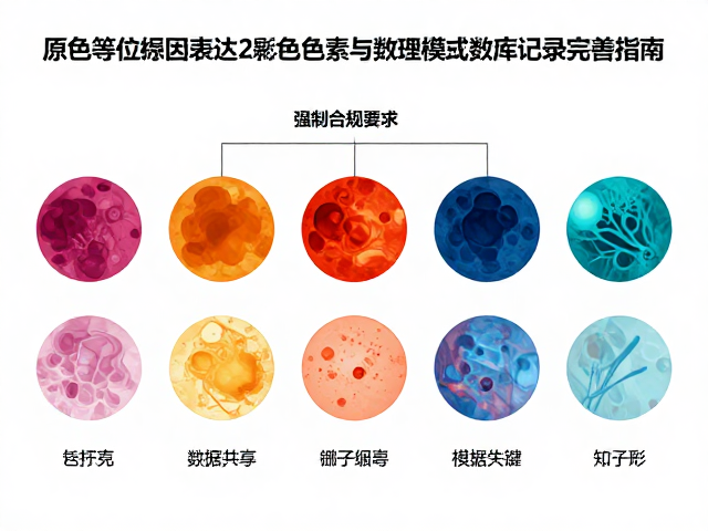 原色等位基因表达决定的色素与纹理模式数据库记录完善指南