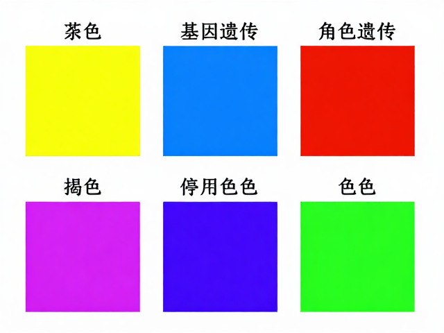 原色隐性纯合与多基因遗传,揭秘色彩背后的遗传逻辑