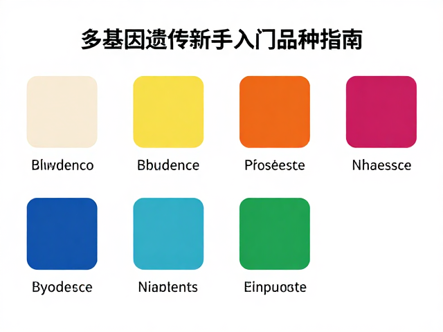 原色多基因遗传新手入门品种指南