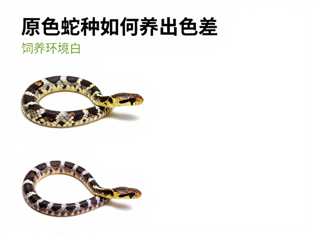 原色蛇幼崽饲养环境指南,颜色变异品种如何养出色差