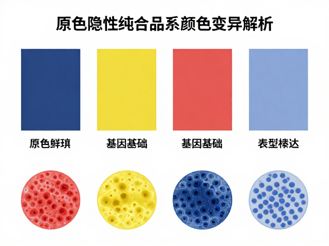 原色与隐性纯合品系颜色变异解析,科学繁殖指南