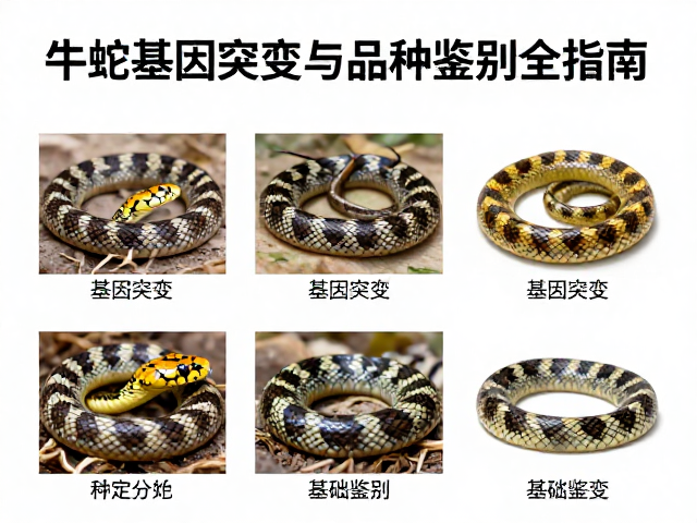 牛蛇隐性遗传原色解析,基因突变与品种鉴别全指南
