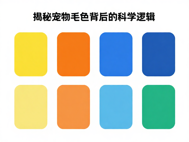原色单基因与多基因遗传,揭秘宠物毛色背后的科学逻辑