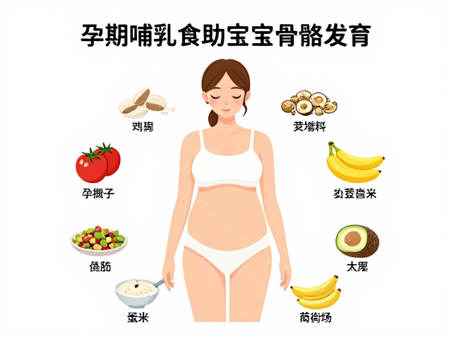 孕期哺乳期食物种类与钙磷比例,科学饮食助宝宝骨骼发育