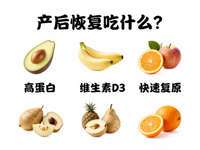 产后恢复吃什么？高蛋白，维生素D3食物清单，助力快速复原