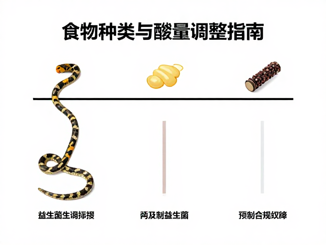 蛇体粗细不同，益生菌怎么选？食物种类与剂量调整指南