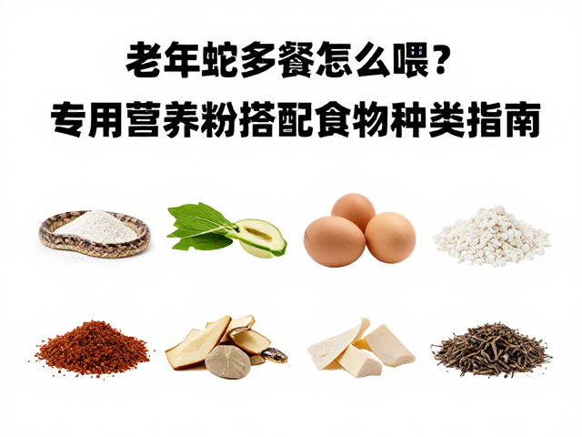 老年蛇少量多餐怎么喂?专用营养粉搭配食物种类指南