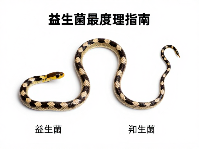 蛇体粗细不同，益生菌怎么选？食物种类与剂量调整指南