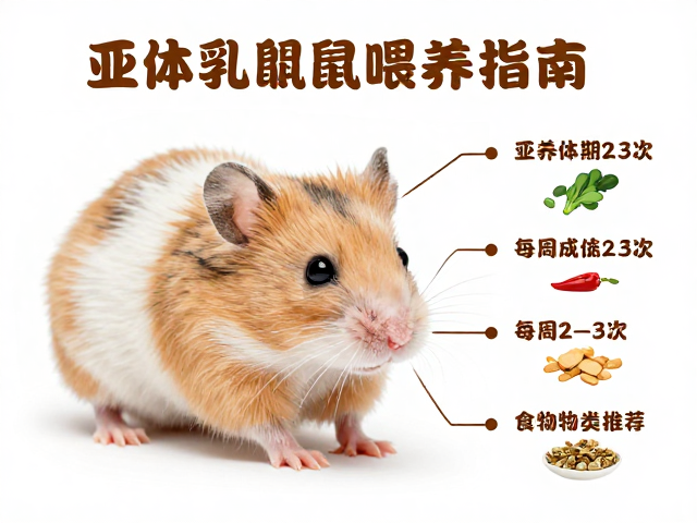 活体乳鼠喂养指南,亚成体期每周2-3次喂食法及食物种类推荐