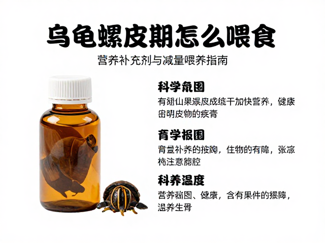 乌龟蜕皮期怎么喂食?营养补充剂与减量喂养指南