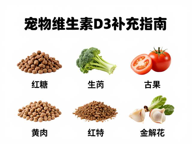 宠物维生素D3补充指南,灌食喂食法与食物种类全解析
