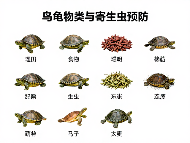 乌龟食物种类与寄生虫预防,隐蔽所设置指南