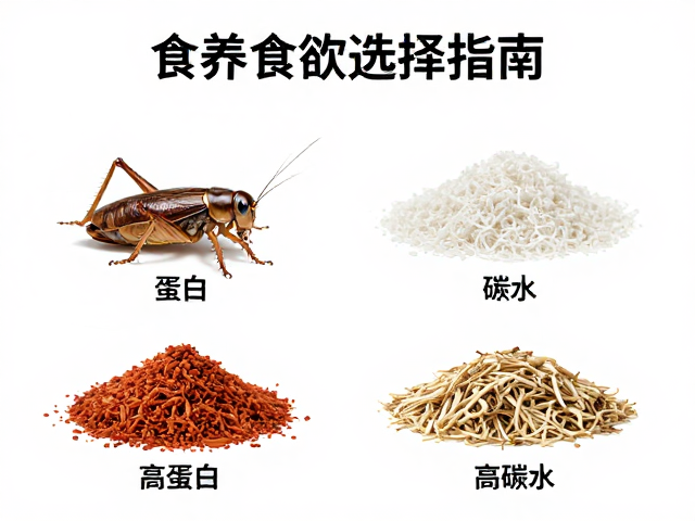 蟋蟀蟑螂饲养湿度对食欲影响?食物种类选择指南