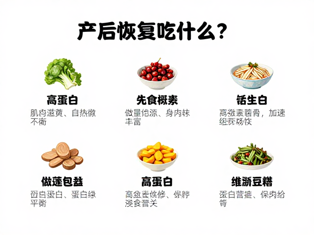 产后恢复吃什么?高蛋白,微量元素平衡食谱,助身材回春