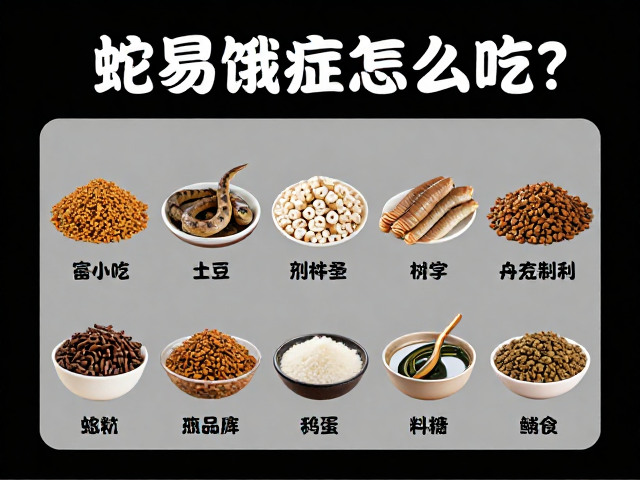 蛇易饿症怎么吃?专用蛇粮,食物种类全解析