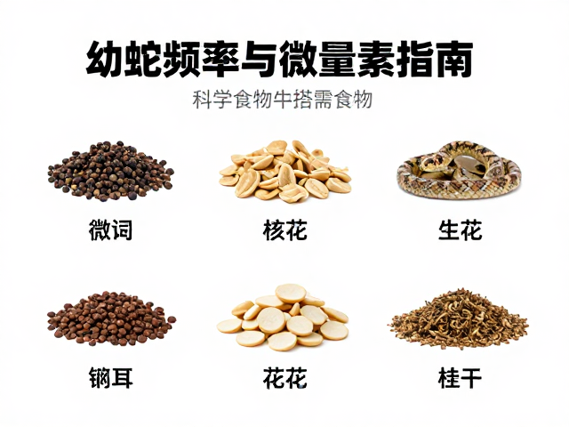 幼蛇期喂食频率与微量元素平衡,不同食物种类的科学搭配指南