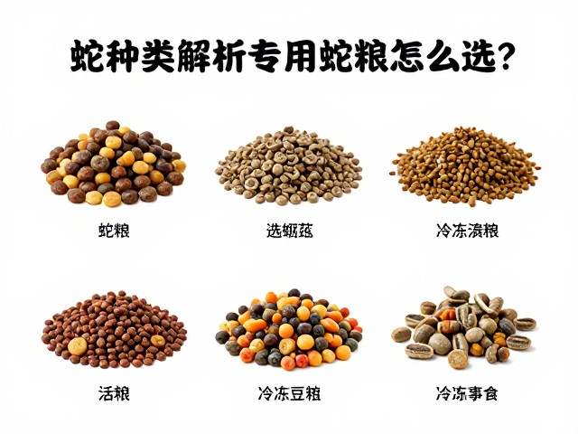 蛇粮种类解析,专用蛇粮怎么选?冬季休眠期停食要点
