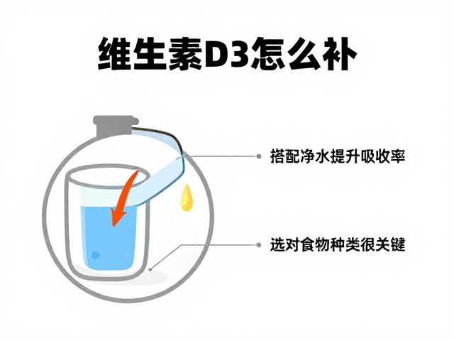 维生素D3怎么补？搭配净水设备提升吸收率，选对食物种类很关键