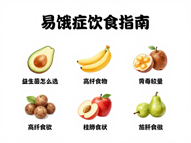 易饿症饮食指南,益生菌怎么选?高纤食物助控食欲