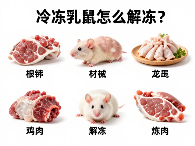 冷冻乳鼠怎么解冻?食物种类与解冻处理全攻略