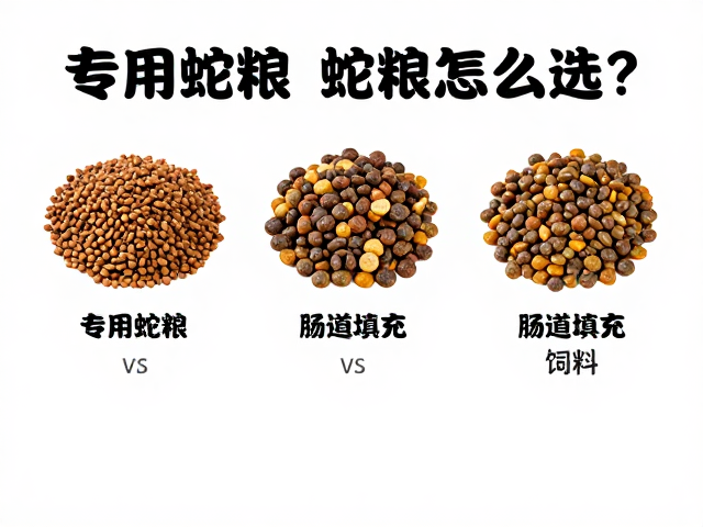 蛇粮怎么选?专用蛇粮vs肠道填充饲料,食物种类大解析
