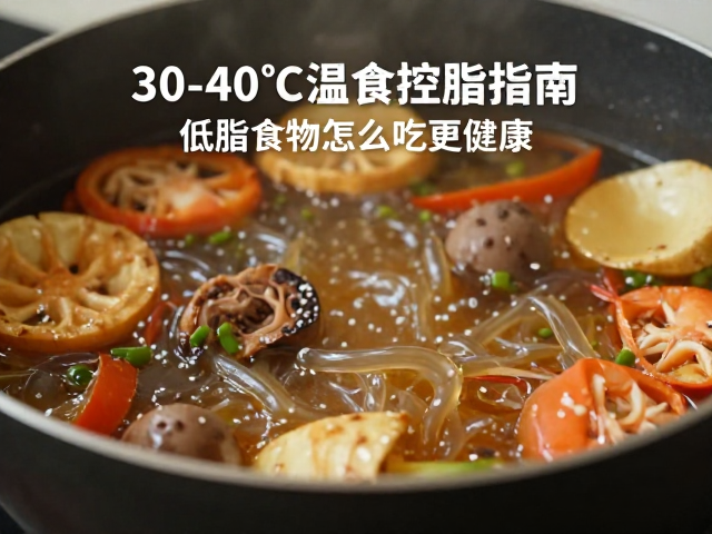 30-40℃温食控脂指南,低脂食物怎么吃更健康