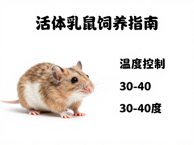 活体乳鼠饲养指南,温度控制在30-40度的关键