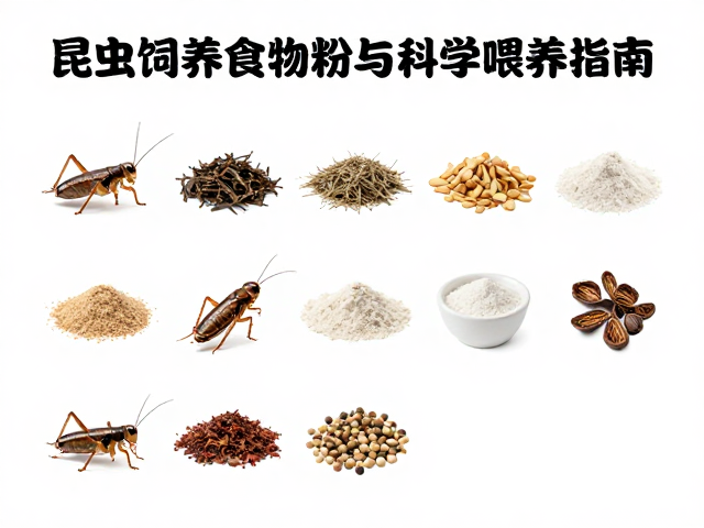 蟋蟀蟑螂专用营养粉,昆虫饲养食物种类与科学喂养指南