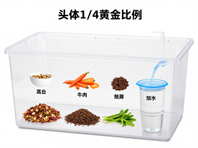 爬宠饲养箱怎么摆?头体1/4黄金比例,食物种类布局指南
