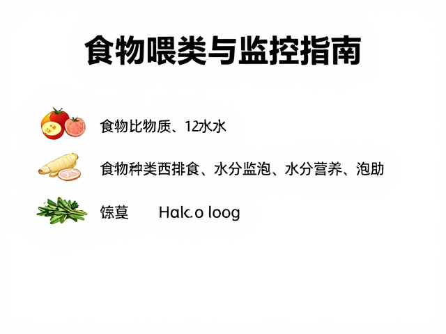 头体比1,2怎么喂?食物种类与水分监控指南