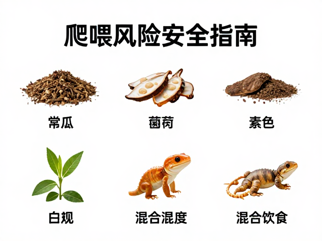 爬宠活体投喂风险与隐蔽所设置,常见食物种类安全指南