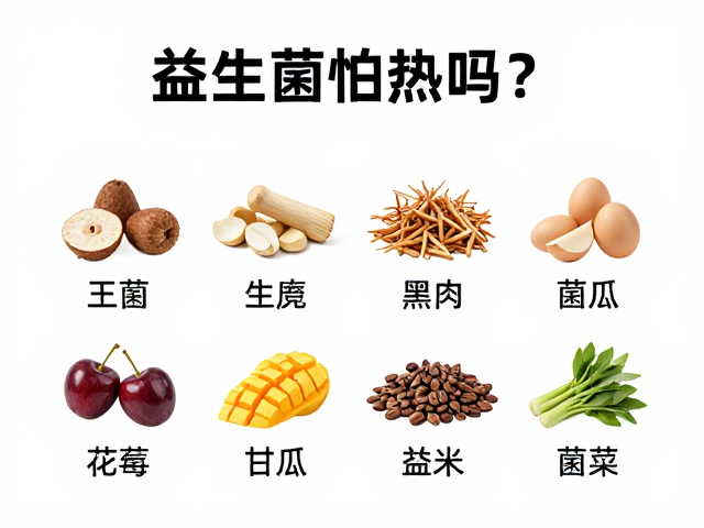 益生菌怕热吗?不同食物种类下的最佳保存温度指南