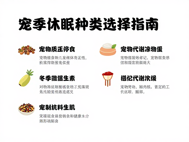 冬季休眠期停食,如何平衡微量元素?宠物食物种类选择指南