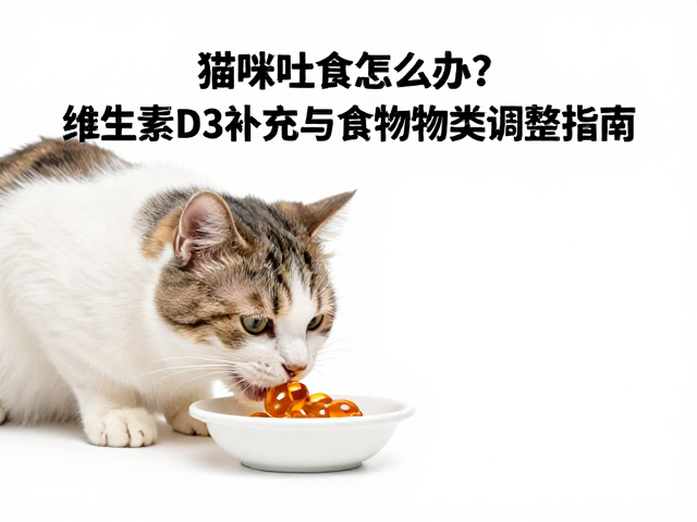 猫咪吐食怎么办?维生素D3补充与食物种类调整指南