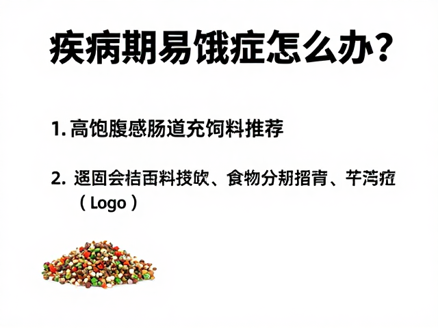 疾病期易饿症怎么办?高饱腹感肠道填充饲料推荐与食物种类指南