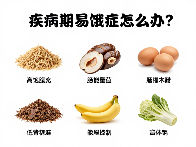 疾病期易饿症怎么办?高饱腹感肠道填充饲料推荐与食物种类指南