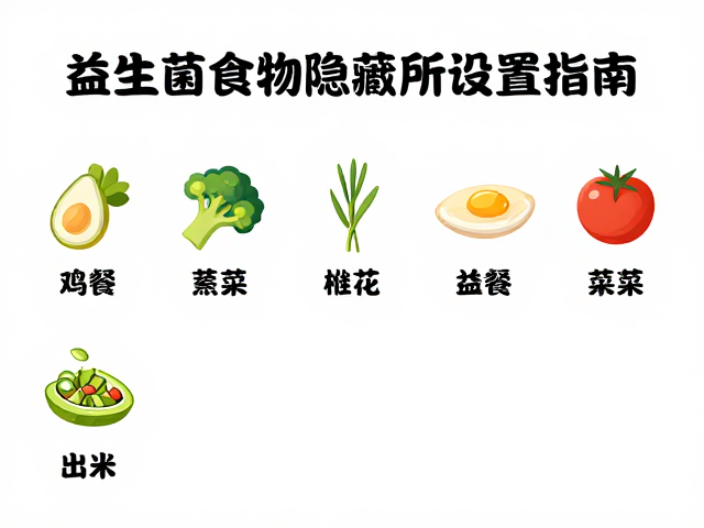 益生菌食物种类与隐蔽所设置指南