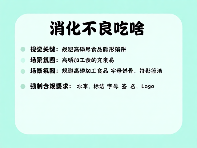 消化不良吃啥?掌握钙磷比例,选对食物种类助消化