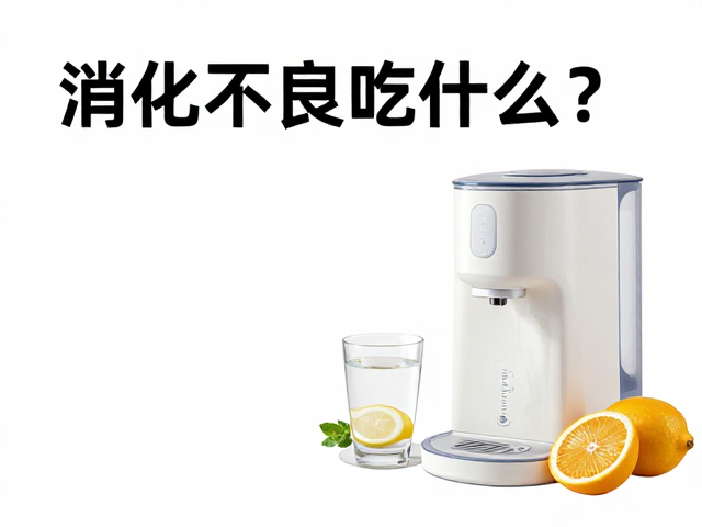 消化不良吃什么?搭配饮水设备助消化,缓解肠胃不适