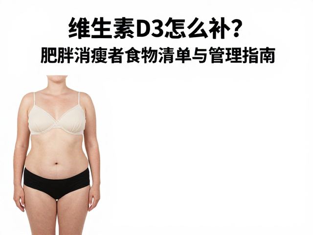 维生素D3怎么补?肥胖消瘦者食物清单与管理指南