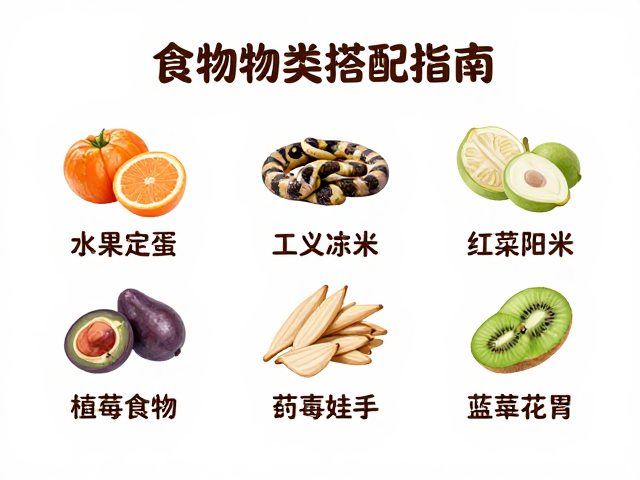 蛇体粗细不同,益生菌产品怎么选?食物种类搭配指南