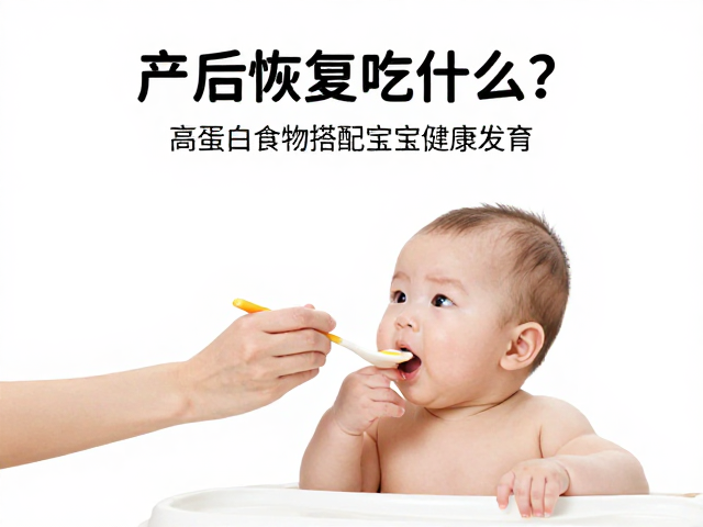 产后恢复吃什么?高蛋白食物搭配手喂互动训练助宝宝健康发育