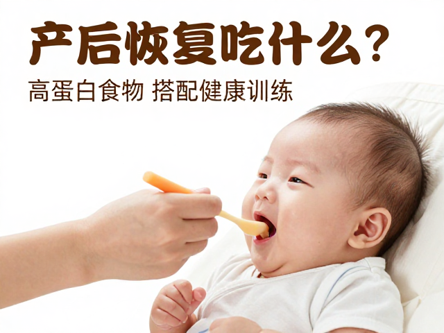 产后恢复吃什么?高蛋白食物搭配手喂互动训练助宝宝健康发育