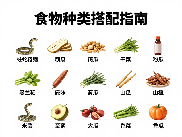 蛇体粗细不同,益生菌产品怎么选?食物种类搭配指南