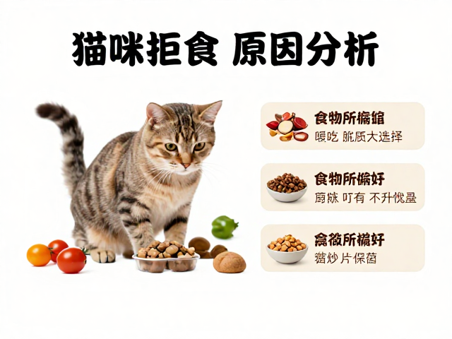猫咪拒食原因分析,食物种类偏好与隐蔽所设置指南