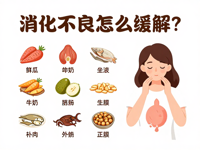 消化不良怎么缓解?食物种类与隐蔽所设置指南