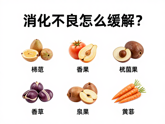 消化不良怎么缓解?食物种类与隐蔽所设置指南