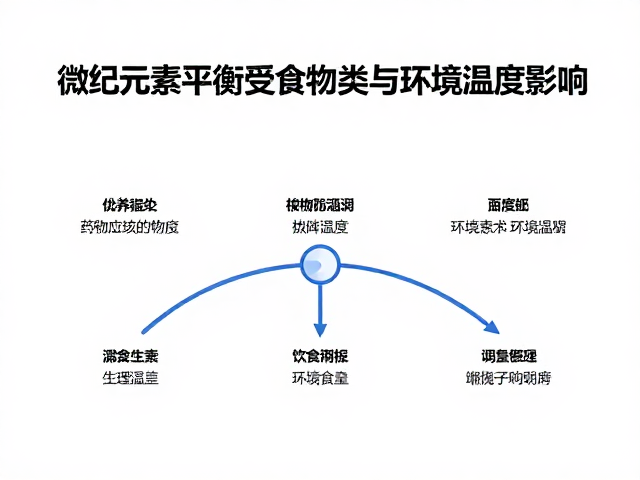 微量元素平衡受食物种类与环境温度影响,科学饮食指南