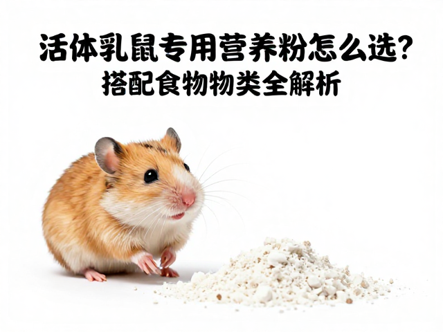 活体乳鼠专用营养粉怎么选?搭配食物种类全解析