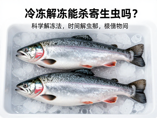 三文鱼冷冻解冻能杀寄生虫吗?科学解冻法与食用安全指南